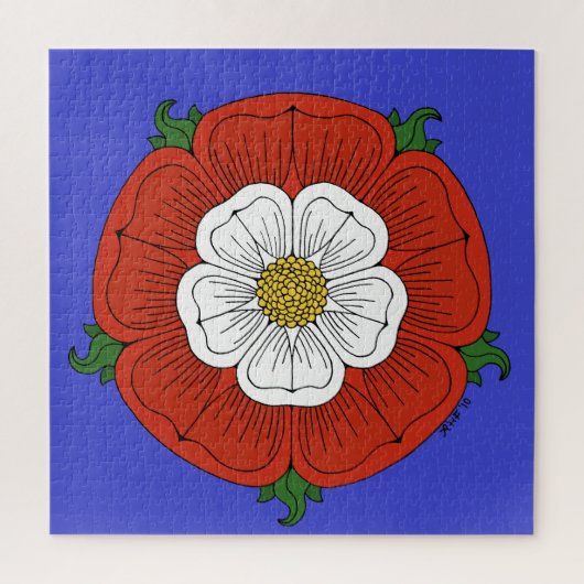 Tudor Rose Puzzle (Vertikal)