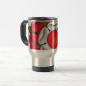 Tudor Rose Reisebecher (Vorderseite Links)