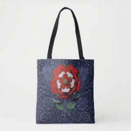 Tudor Rose Rot und Weiß Tasche