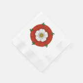Tudor Rose Serviette (Ecke)
