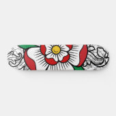 Tudor Rose Skateboard Deck (Horizontal)
