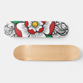 Tudor Rose Skateboard Deck (Horizontal)