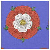 Tudor Rose Stoff (Nahaufnahme)