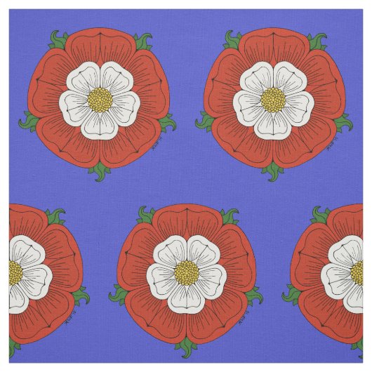 Tudor Rose Stoff (Muster)