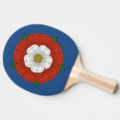 Tudor Rose Tischtennis Schläger (Seitenansicht)