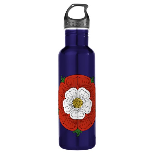 Tudor Rose Trinkflasche (Vorderseite)