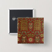 "Tudor Rose", Wiedergabetapete entwarf durch S Button (Vorne & Hinten)