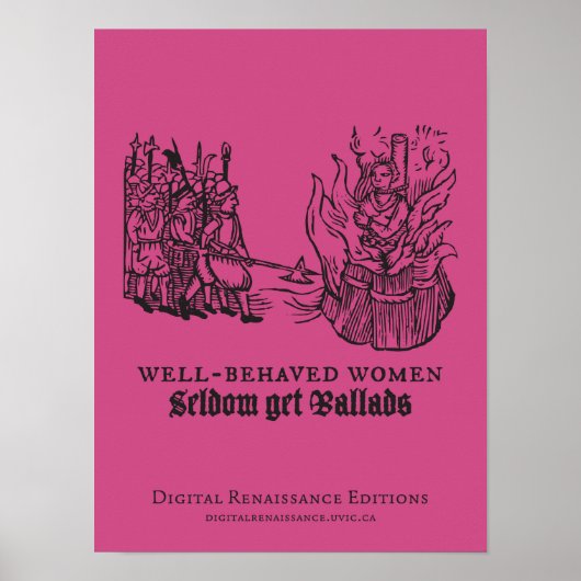 Tudor Trouble und Streit Poster (Vorne)