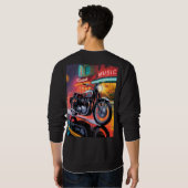 Tue heute etwas, das dir morgen hilft – sweatshirt (Schwarz voll)