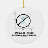 Tue selten ich erreiche Wirtschaftsgleichgewicht Keramik Ornament (Hinten)