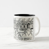 Tuebinger Studenten Zweifarbige Tasse (VorderseiteRechts)