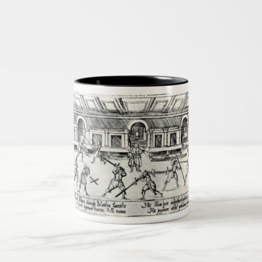 Tuebinger Studenten Zweifarbige Tasse (Mittel)