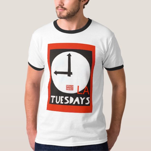 Tuesdays LA Ringer t-shirts in ALL sizes (Vorderseite)
