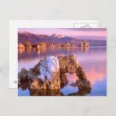 Tufa arch at Mono Lake Postkarte (Vorne/Hinten)