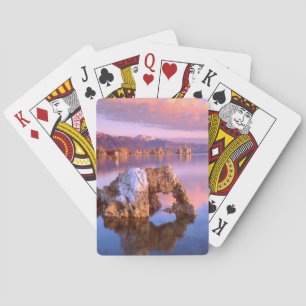 Tufa-Bogen am Mono Lake Spielkarten