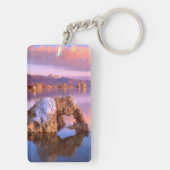 Tufa-Bogen am Mono-See Schlüsselanhänger (Rückseite)