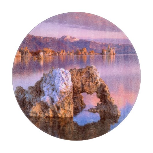 Tufa-Bogen am Mono-See Schneidebrett (Vorderseite)