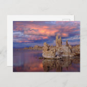 Tufa Formation on Mono Lake Postkarte (Vorne/Hinten)