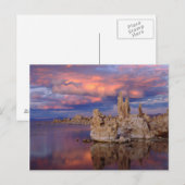 Tufa Formation on Mono Lake Postkarte (Vorne/Hinten)