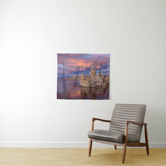 Tufa Formation on Mono Lake Wandteppich (Beispiel (Horizontal))