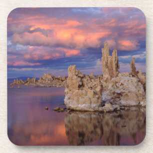 Tufa-Formationen am Mono Lake Getränkeuntersetzer