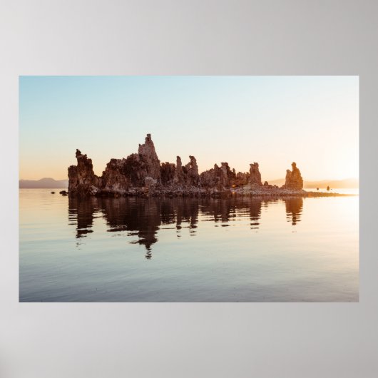 TUFA FORMATIONEN AM MONO SEE. POSTER (Vorne)