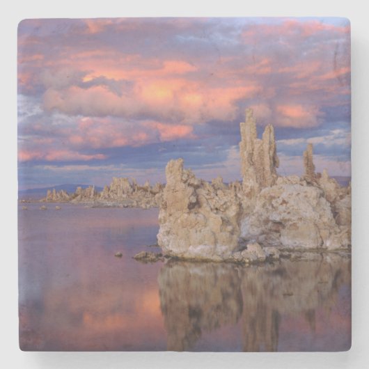 Tufa-Formationen am Mono-See Steinuntersetzer (Vorderseite)