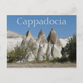 Tufa Rock Formationen, Kappadokien, Türkei Postkarte (Vorderseite)