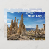 Tufa Towers, Mono Lake, Kalifornien Postkarte (Vorne/Hinten)