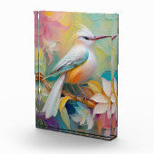 Tufed Golden Rumped Fantasy Bird Fotoblock (Rechts)
