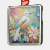 Tufed Golden Rumped Fantasy Bird Ornament Aus Metall (Links)