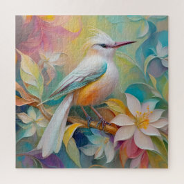 Tufed Golden Rumped Fantasy Bird Puzzle