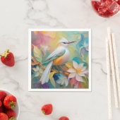 Tufed Golden Rumped Fantasy Bird Serviette (Beispiel)