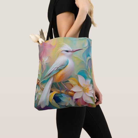 Tufed Golden Rumped Fantasy Bird Tasche (Von Nahem)