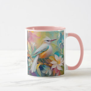 Tufed Golden Rumped Fantasy Bird Tasse