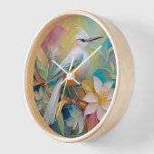 Tufed Golden Rumped Fantasy Bird Uhr (Winkel)
