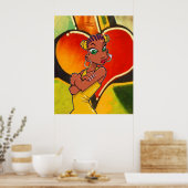 Tuff Liebe Poster (Küche)