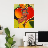 Tuff Liebe Poster (Heimbüro)