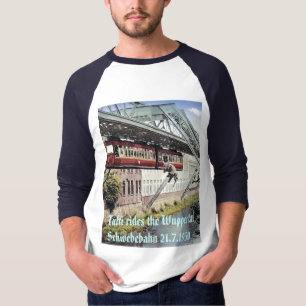 Tuffi reitet das Wuppertal Schwebe… T-Shirt