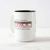 TUFROC v2f Zweifarbige Tasse (Vorderseite Links)