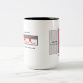 TUFROC v2f Zweifarbige Tasse (Mittel)