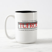 TUFROC v2g Zweifarbige Tasse (Links)