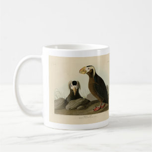 Tufted Auk (Puffin) - Audubons Vögel von Amerika Kaffeetasse