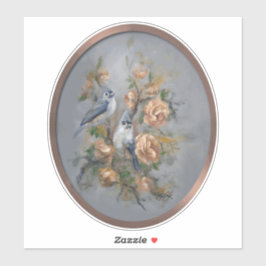 Tufted Titmice Aufkleber