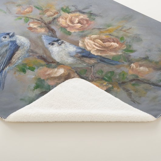 Tufted Titmice Sherpadecke (3/4)