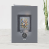 Tufted Titmouse 5 x 7" Birthday/ Einladung (Rückseite)