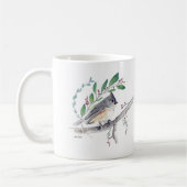 Tufted Titmouse Bird Art Coffee Tasse (Links)