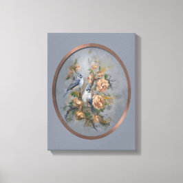 Tufted Titmouse decor Leinwanddruck