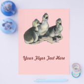 Tufted Toulouse Goslings Flyer (Einzeln)