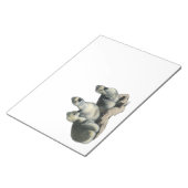 Tufted Toulouse Goslings Notizblock (angewinkelt)